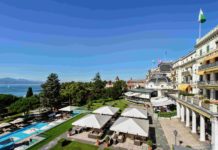 洛桑美岸皇宫酒店于2021年4月重新开放