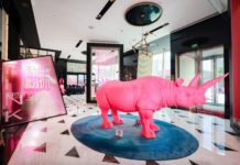 JEN北京新国贸饭店携手艺葩美物举办《“我就粉你”粉色当代先锋艺术展》